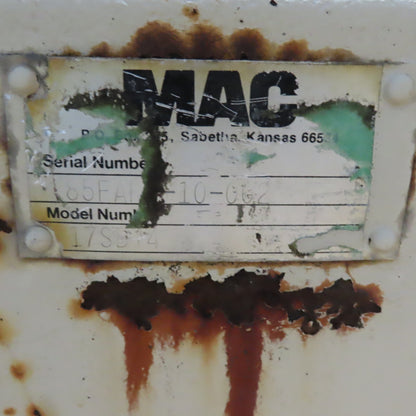 MAC 17SC 4 Dust Collector Extraction Blower 230/460V 3475RPM 8" Duct