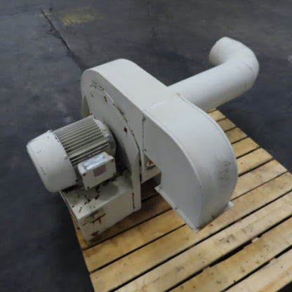 MAC 17SC 4 Dust Collector Extraction Blower 230/460V 3475RPM 8" Duct