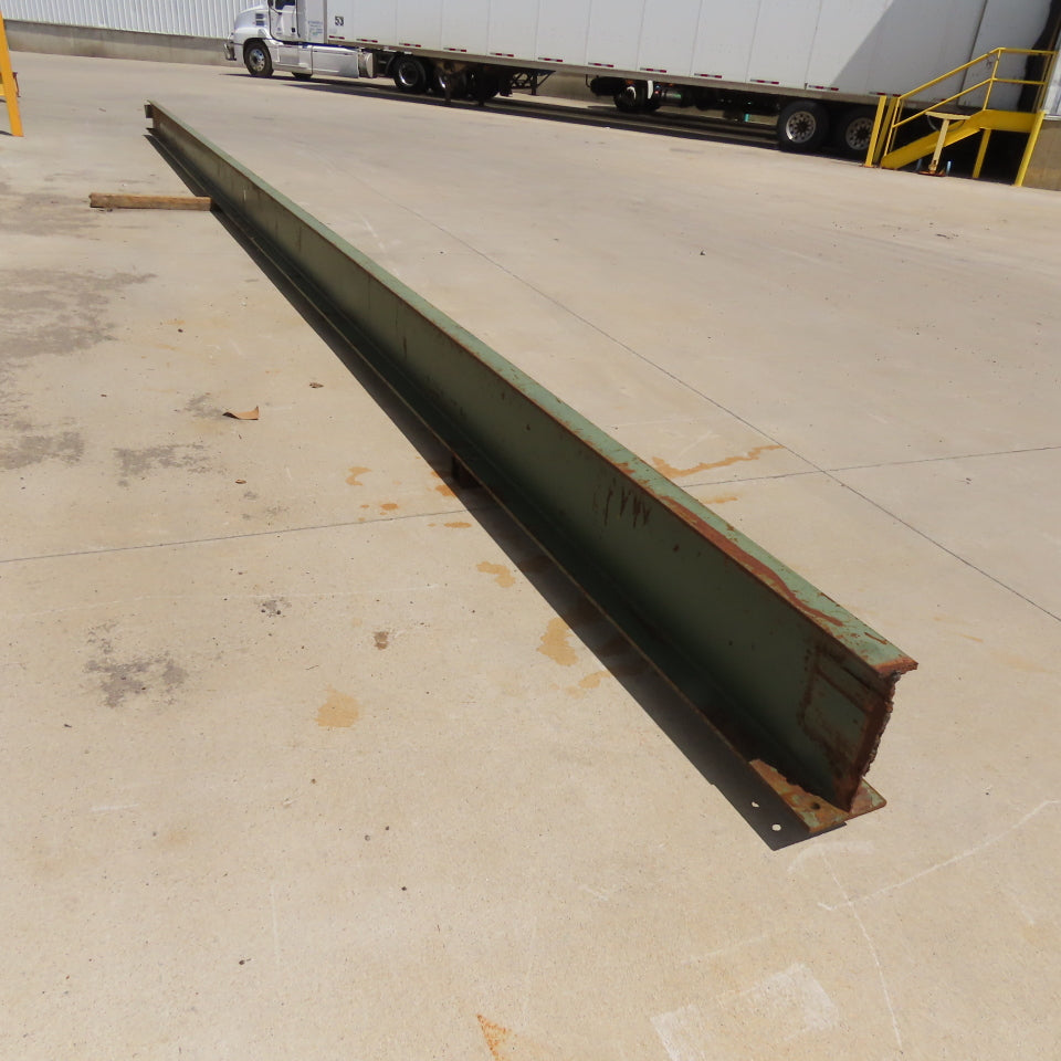 PWI 3-1/4" x 7" Flange Width Hoist Runner I-Beam 13" Tall 40'