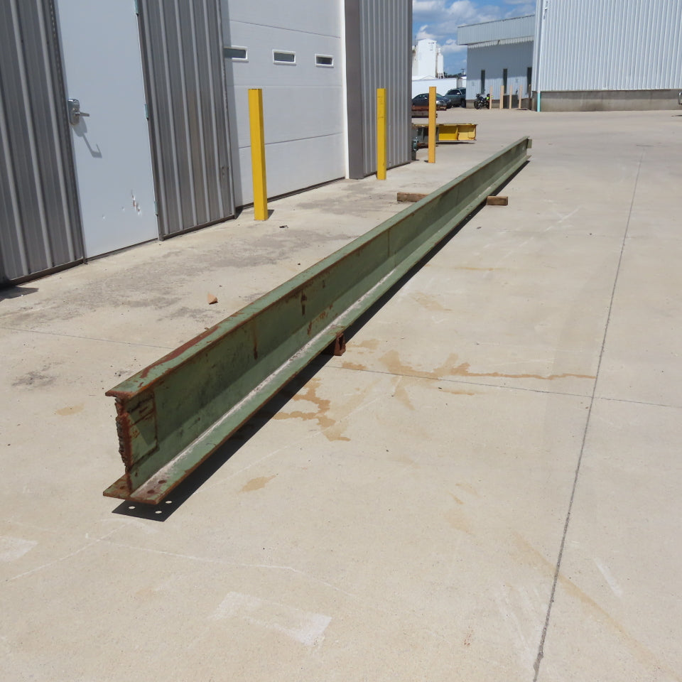 PWI 3-1/4" x 7" Flange Width Hoist Runner I-Beam 13" Tall 40'