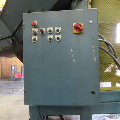 Custom Made Metal Chip Cutting Fluid Reclaim Chip Tote Unloader 208-230/460V 3Ph