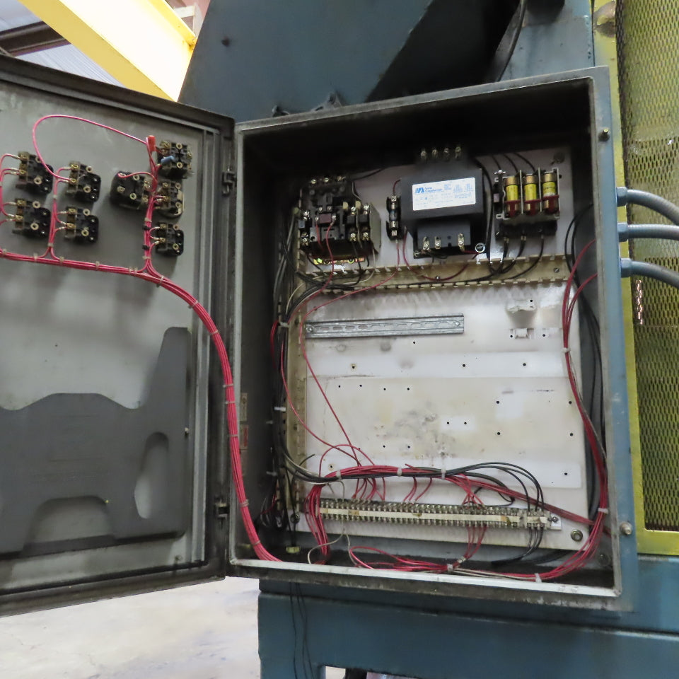 Custom Made Metal Chip Cutting Fluid Reclaim Chip Tote Unloader 208-230/460V 3Ph