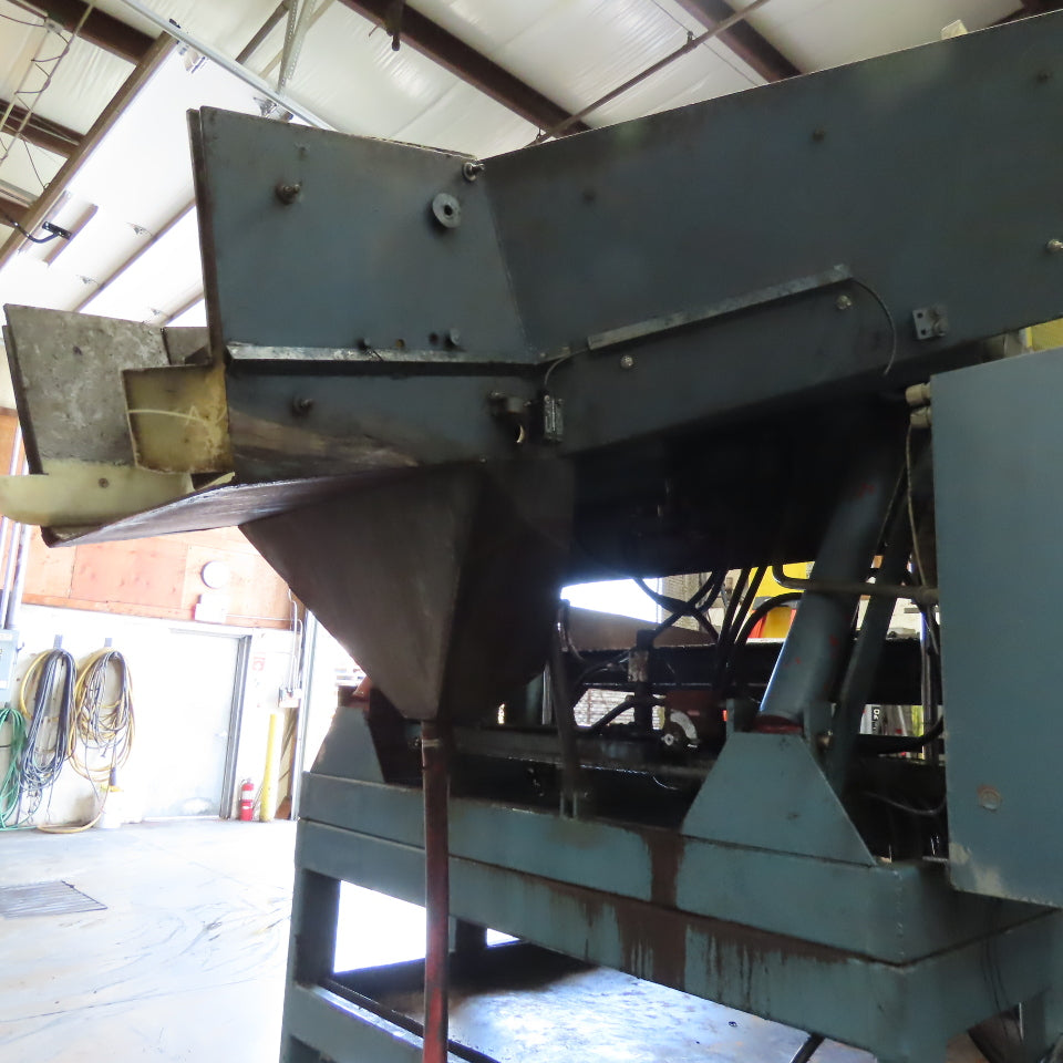 Custom Made Metal Chip Cutting Fluid Reclaim Chip Tote Unloader 208-230/460V 3Ph