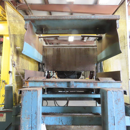 Custom Made Metal Chip Cutting Fluid Reclaim Chip Tote Unloader 208-230/460V 3Ph