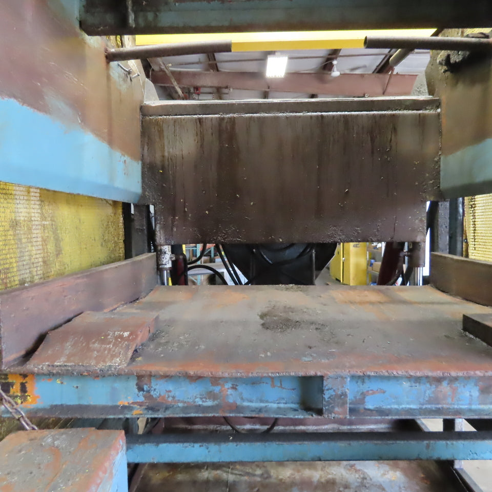 Custom Made Metal Chip Cutting Fluid Reclaim Chip Tote Unloader 208-230/460V 3Ph