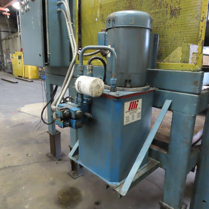 Custom Made Metal Chip Cutting Fluid Reclaim Chip Tote Unloader 208-230/460V 3Ph