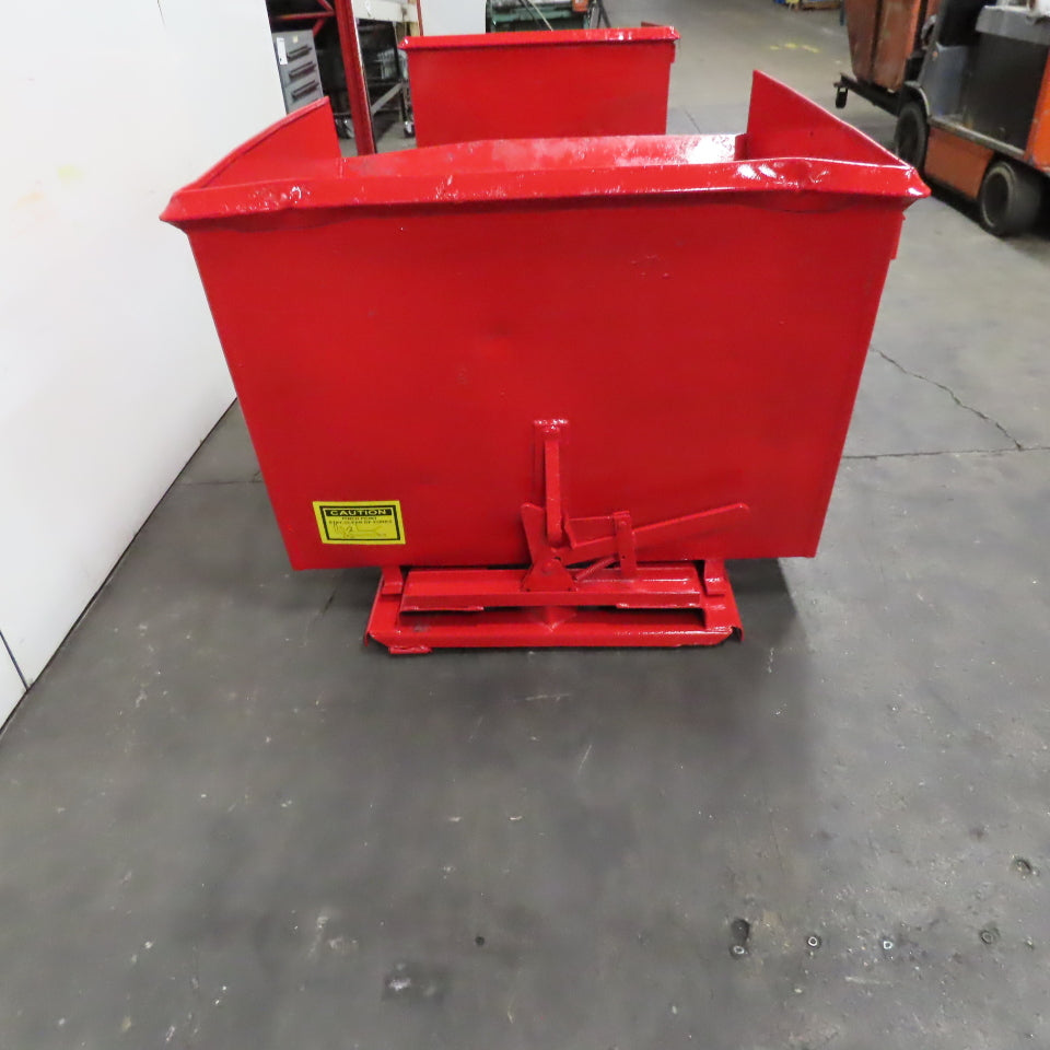 1-1/2 Cu/Yd Self Dumping Trash Scrap Hopper