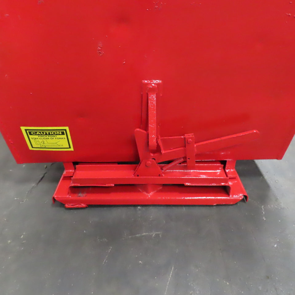 1-1/2 Cu/Yd Self Dumping Trash Scrap Hopper