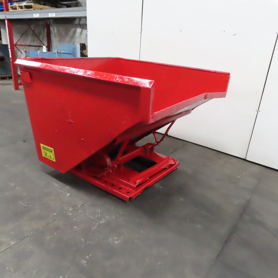 1-1/2 Cu/Yd Self Dumping Trash Scrap Hopper