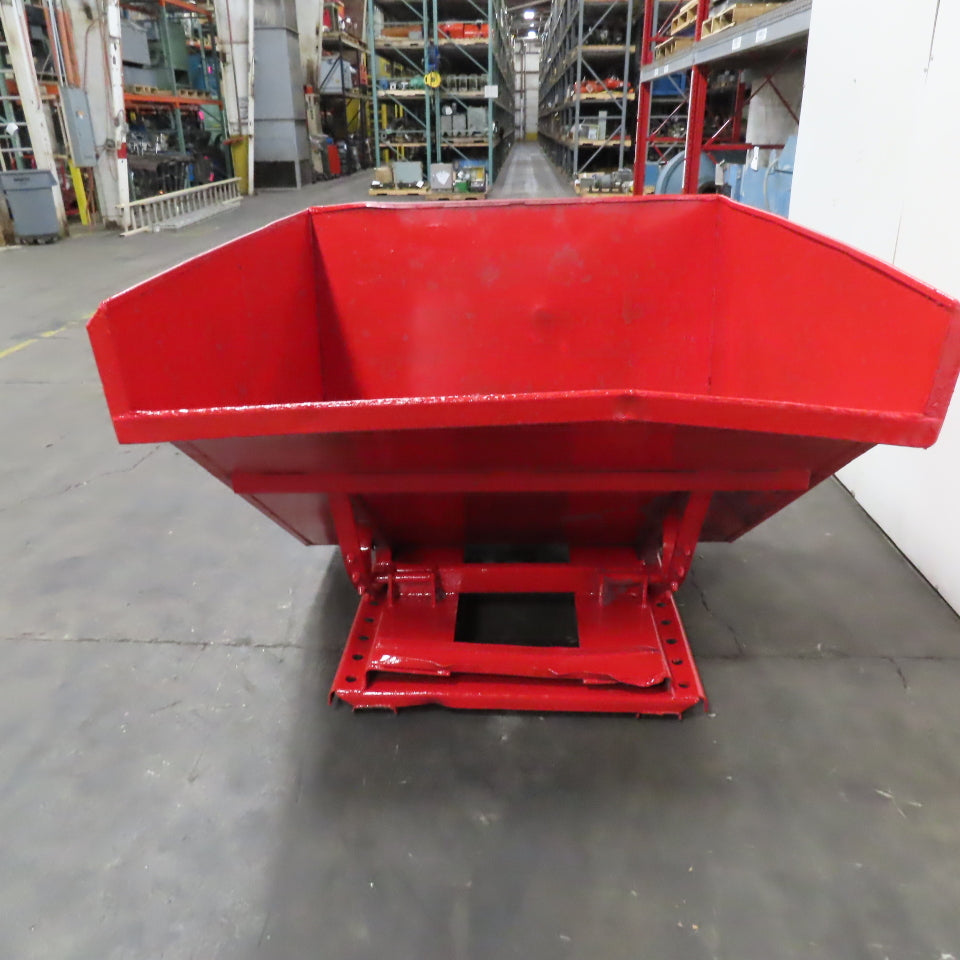 1-1/2 Cu/Yd Self Dumping Trash Scrap Hopper