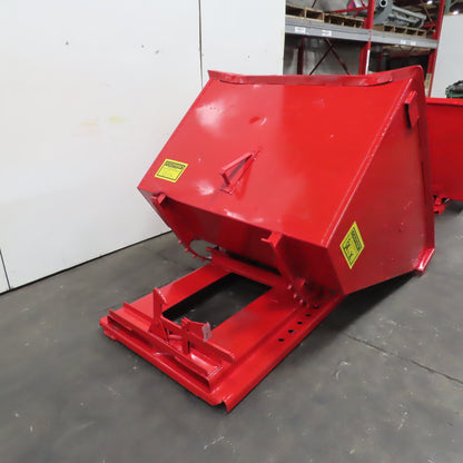 1-1/2 Cu/Yd Self Dumping Trash Scrap Hopper