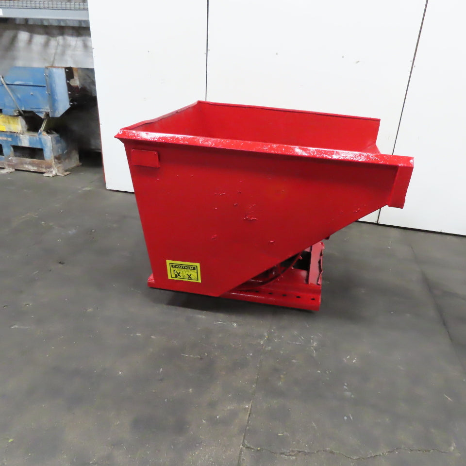 1-1/2 Cu/Yd Self Dumping Trash Scrap Hopper