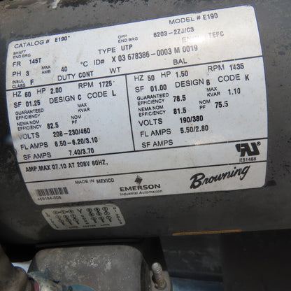 Almco CTC 18" Belt Width Parts Conveyor 208-230/460V 85FPM 270" OAL
