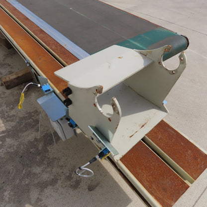 31" Wide Slide Bed Conveyor 480V 3Ph 154" Long