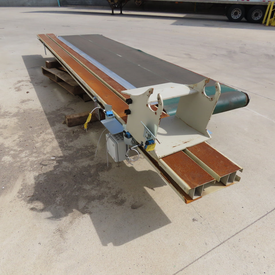 31" Wide Slide Bed Conveyor 480V 3Ph 154" Long