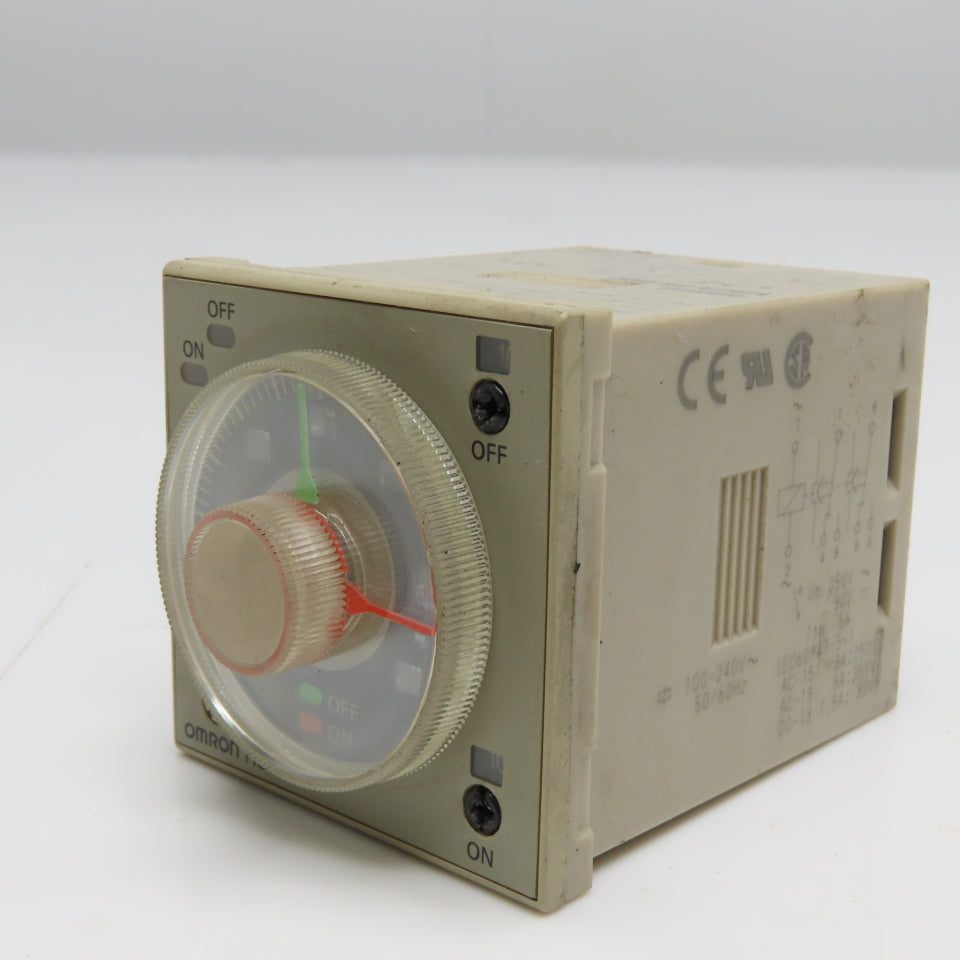 Omron H3CR-F8-300 Solid State Twin Timer 100-240VAC 50/60Hz