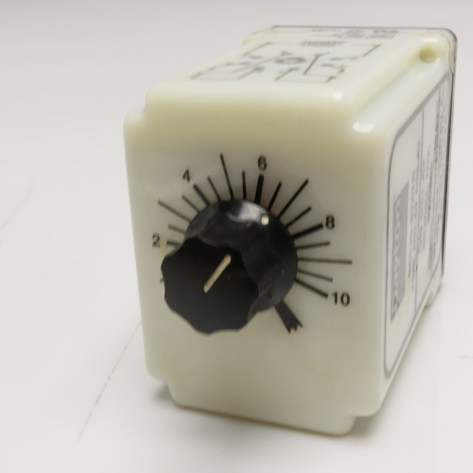 Dayton 5X828F Solid State ON Delay Relay 120VAC .1-10 Sec