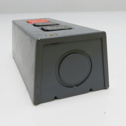 Eastern Motor Controls PB-3 3-Button Open Close Stop Push Button Station
