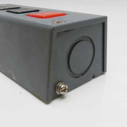 Eastern Motor Controls PB-3 3-Button Open Close Stop Push Button Station