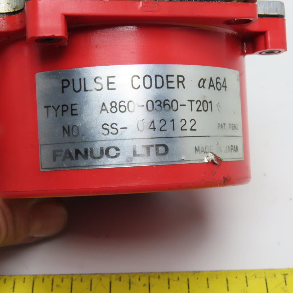 Fanuc A860-0360-T201 Alpha A64 Pulse Coder Encoder