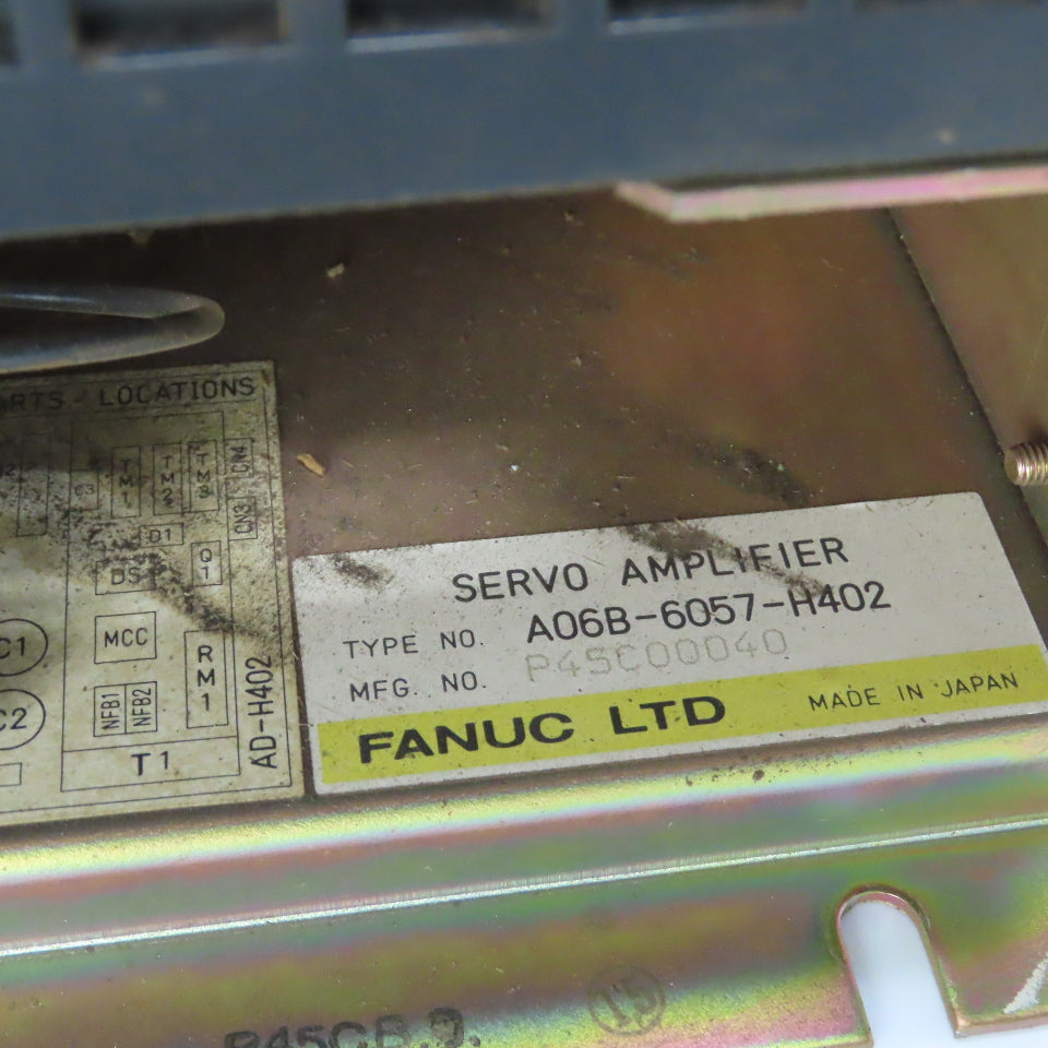 Fanuc A06B-6057-H402 Servo Amplifier Drive Unit
