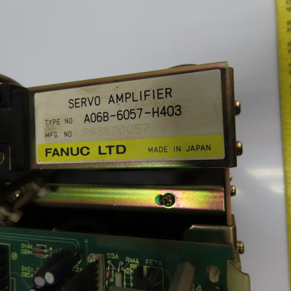 Fanuc A06B-6057-H403 AC Servo Amplifier