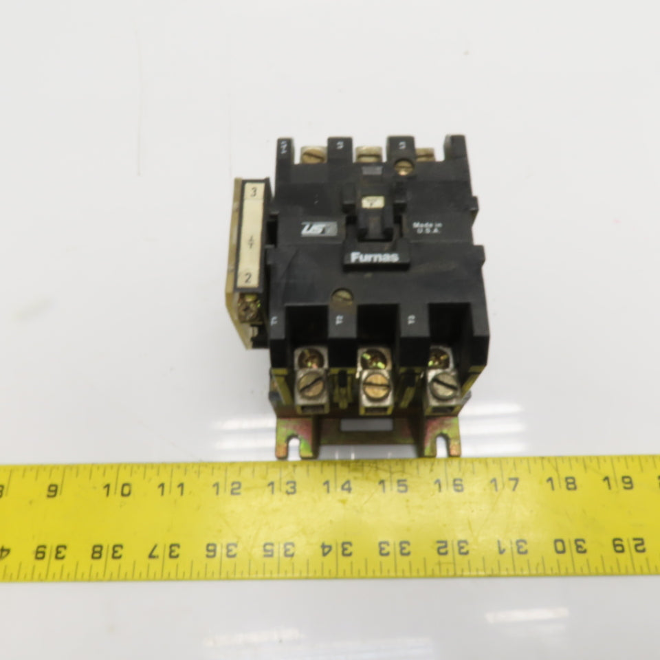 Furnas 21FF32A 600VAC 3-Pole Motor Starter Contactor Size F