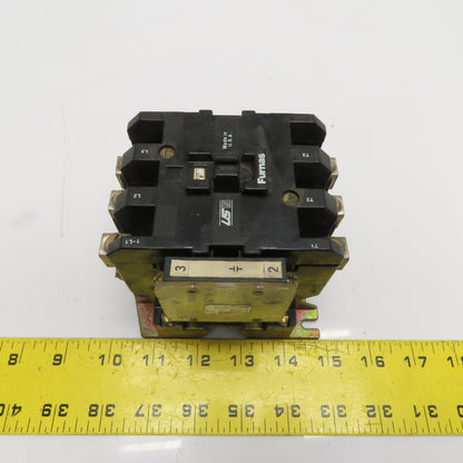 Furnas 21FF32A 600VAC 3-Pole Motor Starter Contactor Size F