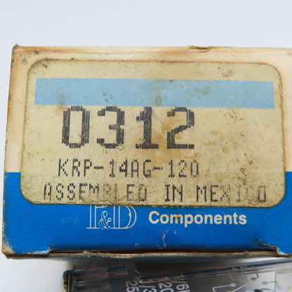 Potter & Brumfield KRP-14AG-120 120V 10A General Purpose 8-Pin Octal Base Relay
