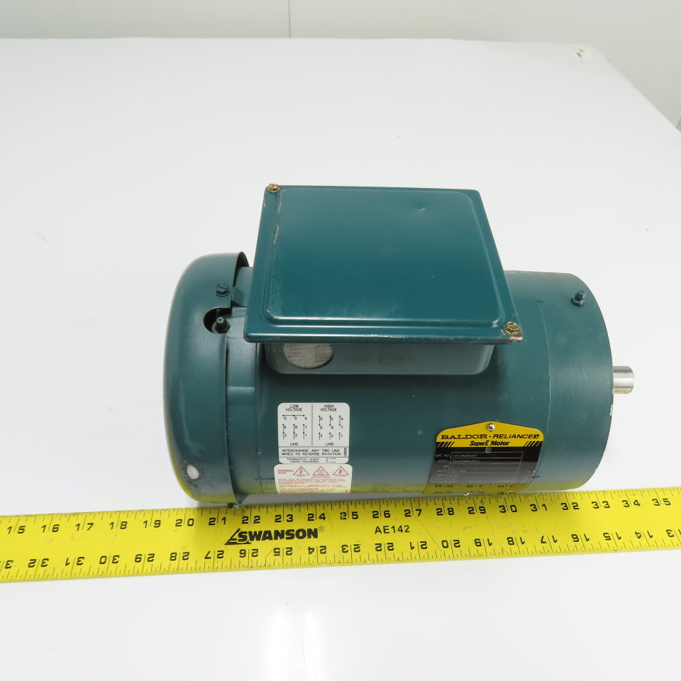 Baldor-Reliance VEUHM3546T 1HP AC Electric Motor 230/460V 3Ph 1760RPM 143TC