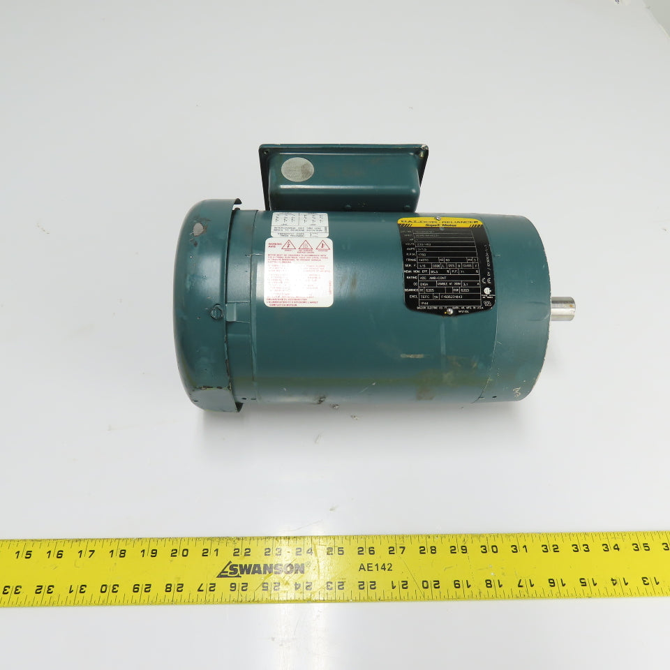 Baldor-Reliance VEUHM3546T 1HP AC Electric Motor 230/460V 3Ph 1760RPM 143TC