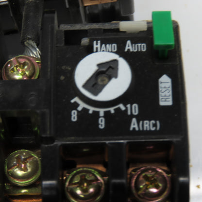 Aromat FC20-AC120V Size 0 18A Motor Starter 120VAC Coil 7.5-10A Overload 3Ph