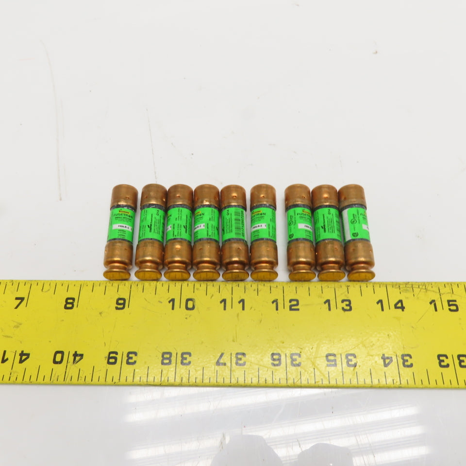 Bussmann FRN-R-5 5A 250V Fusetron Dual Element Time Delay RK5 Fuses Lot of 9