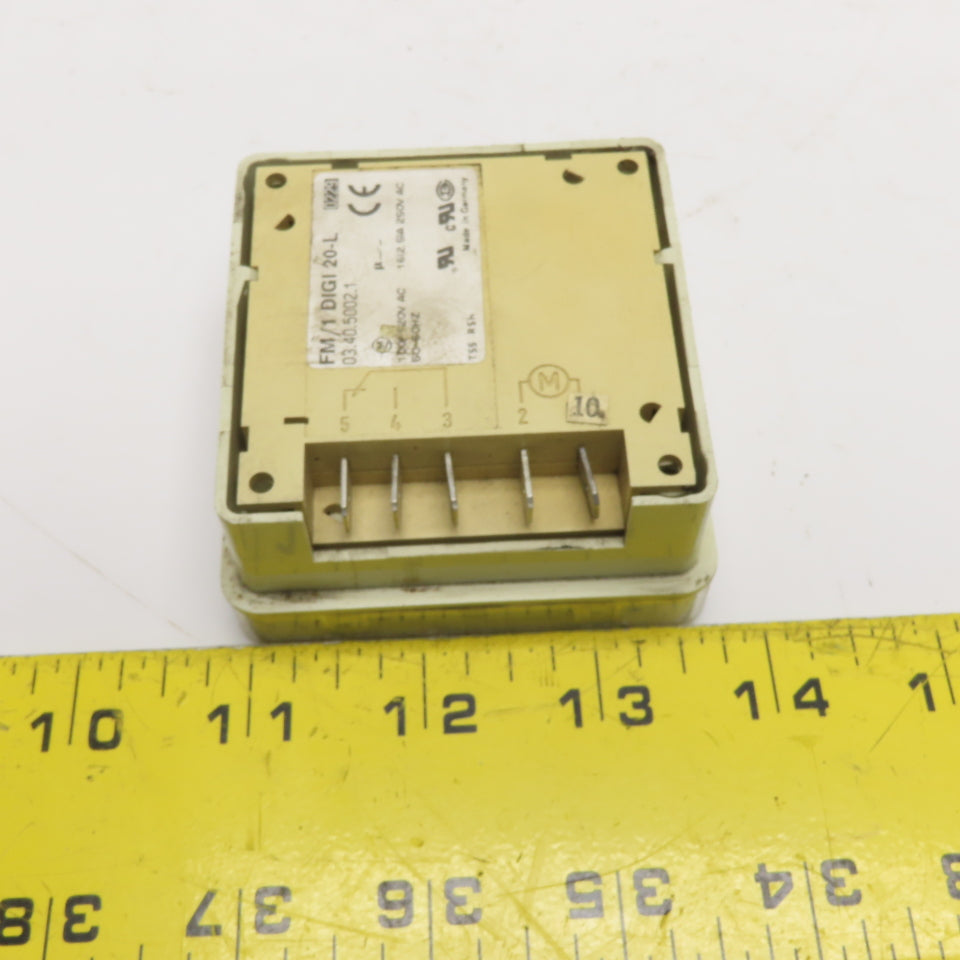 Grässlin FM/1 DIGI 20-L 120V Electronic 24-Hour 7-Day Programmable Time Switch