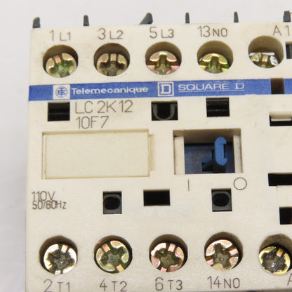 Square D LC2K12 10F7 110V 20A 10HP Reversing Contactor Assembly
