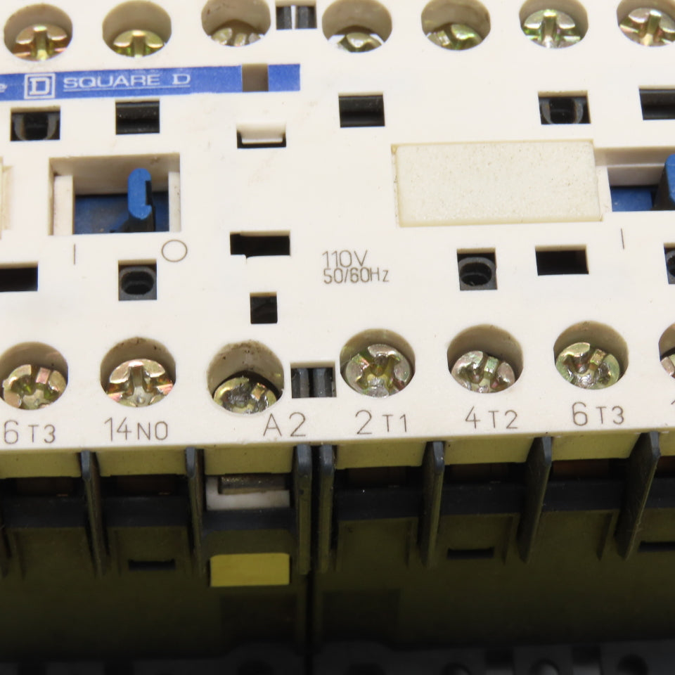 Square D LC2K12 10F7 110V 20A 10HP Reversing Contactor Assembly