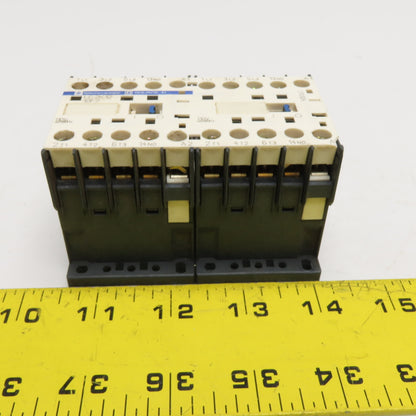 Square D LC2K12 10F7 110V 20A 10HP Reversing Contactor Assembly