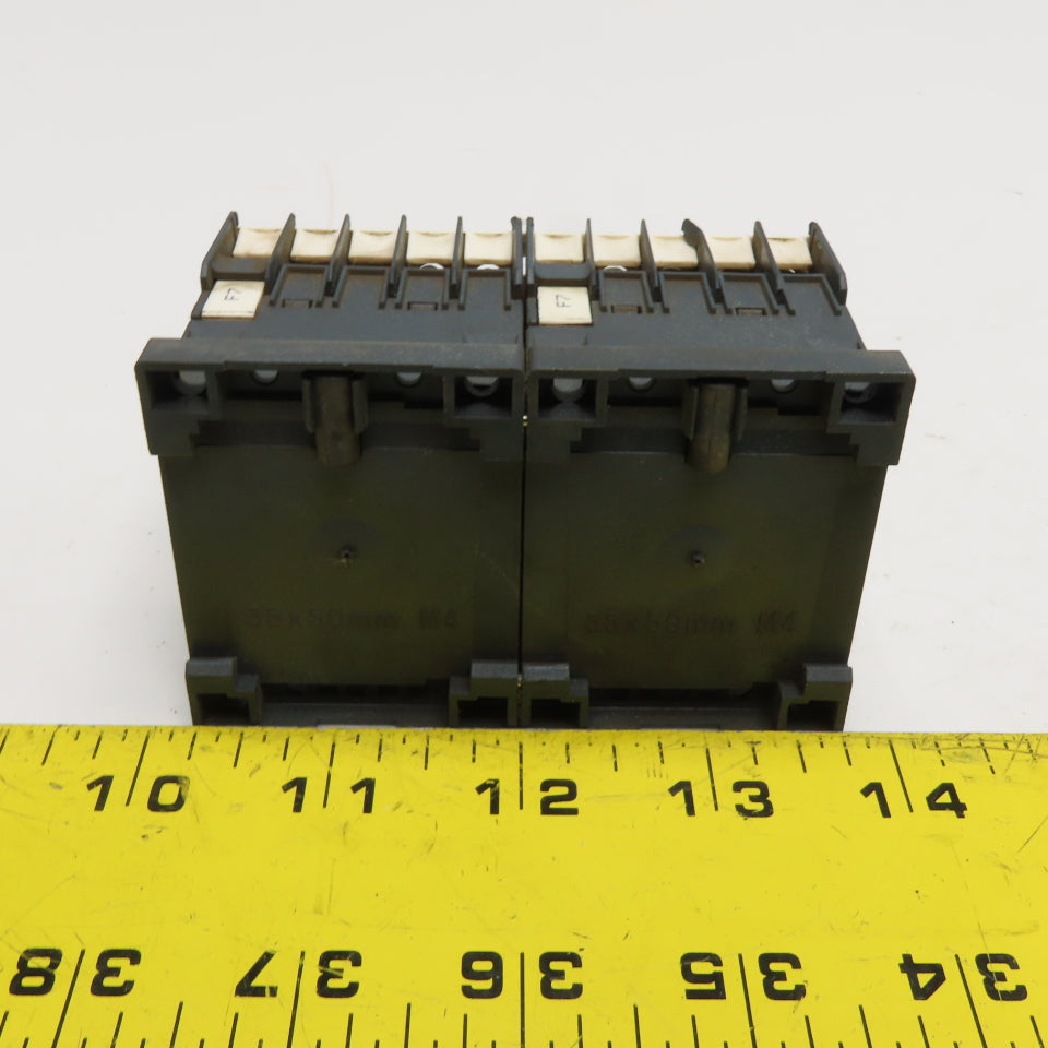 Square D LC2K12 10F7 110V 20A 10HP Reversing Contactor Assembly