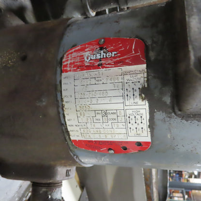 Turbo 6287-8141 Incline Chip Conveyor 208V 3Ph 18"x7" Intake W/ Coolant Recovery