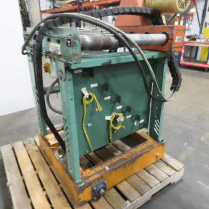 36"L x 25-3/4" Bed Width Power Roller Conveyor 0.5HP 230/460V 3Ph