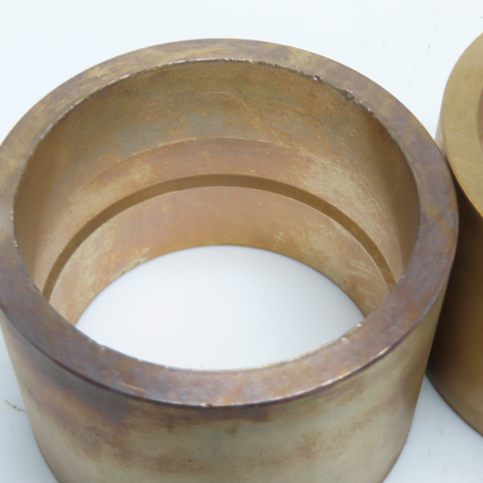 50mm ID x 60mm OD Brass Wear Bearing Bushing 42mm Tall Lot Of 2