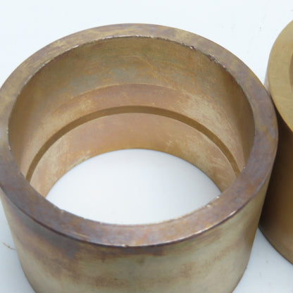 50mm ID x 60mm OD Brass Wear Bearing Bushing 42mm Tall Lot Of 2