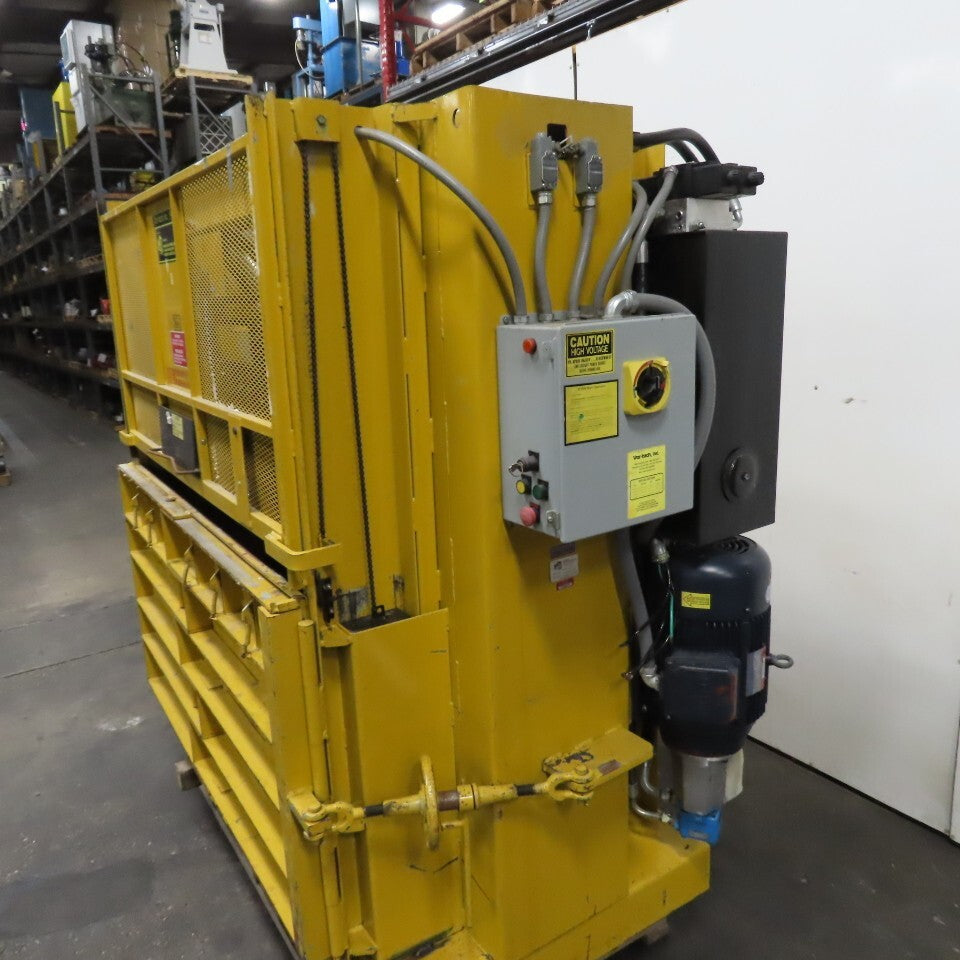 Harmony Enterprises V72HS 42" x 72" Vertical Baler 20HP 208-230/460V 3Ph Tested