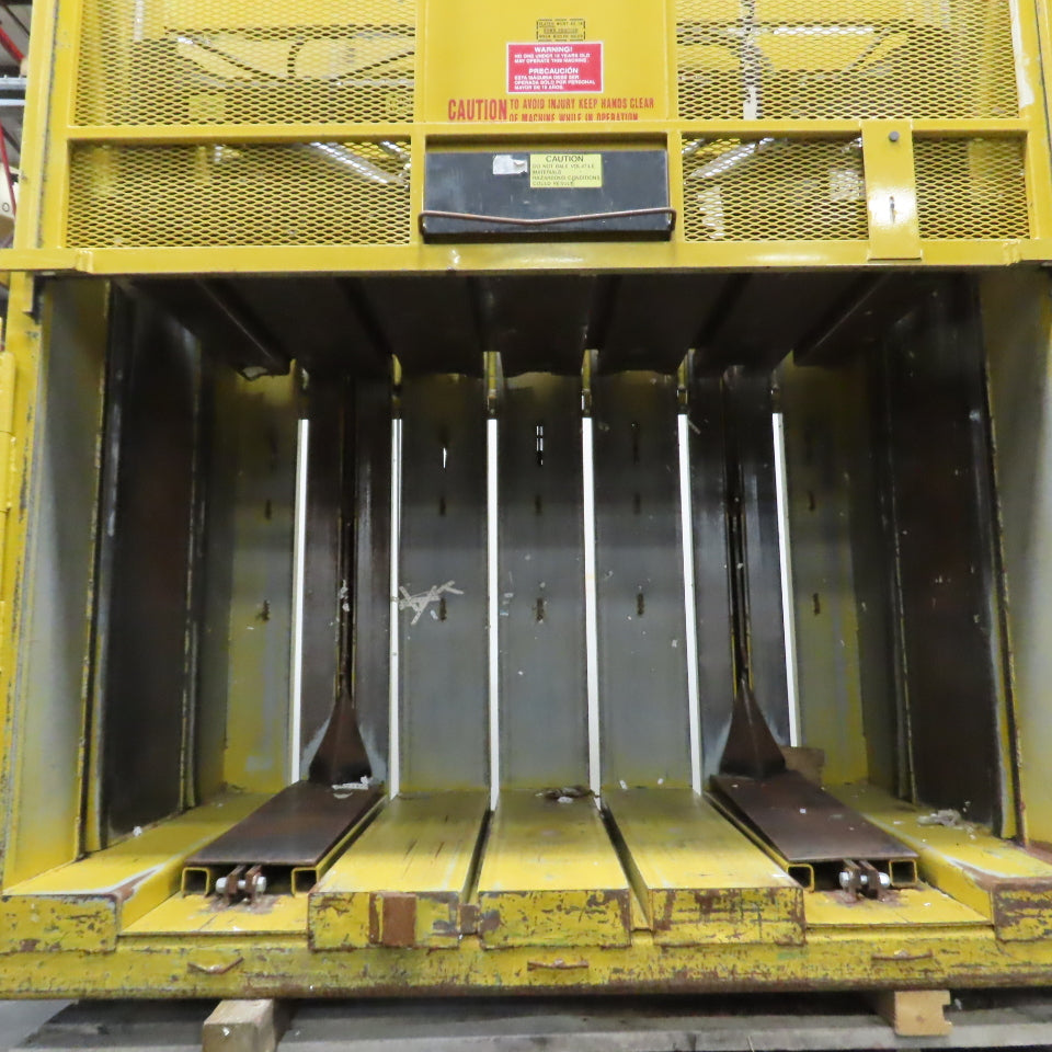 Harmony Enterprises V72HS 42" x 72" Vertical Baler 20HP 208-230/460V 3Ph Tested