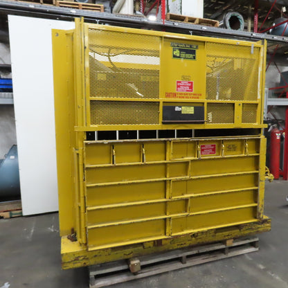 Harmony Enterprises V72HS 42" x 72" Vertical Baler 20HP 208-230/460V 3Ph Tested