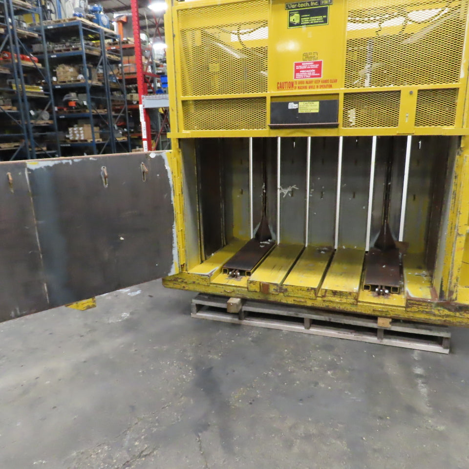 Harmony Enterprises V72HS 42" x 72" Vertical Baler 20HP 208-230/460V 3Ph Tested