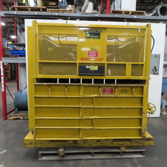 Harmony Enterprises V72HS 42" x 72" Vertical Baler 20HP 208-230/460V 3Ph Tested