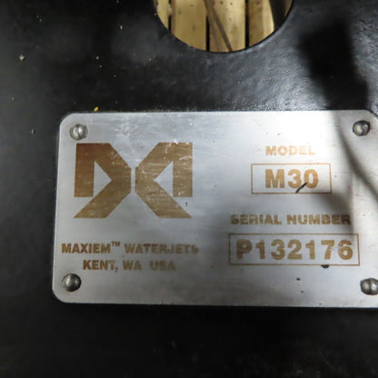 Omax Maxiem M30 Waterjet Direct Drive Pump 30HP 460V 3Ph