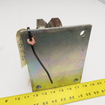 Albion Ind. VF0650039 V-Groove Track Rigid Cast Iron Caster 6"x3" Wide