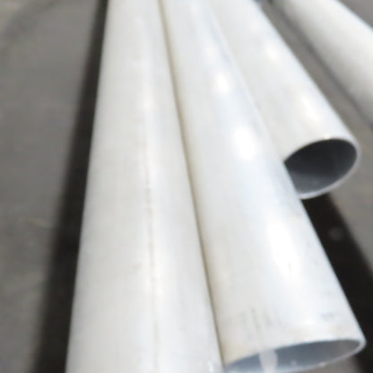 3" Aluminum Pneumatic Powder Conveying Line Pipe 645" Total 5 Pieces